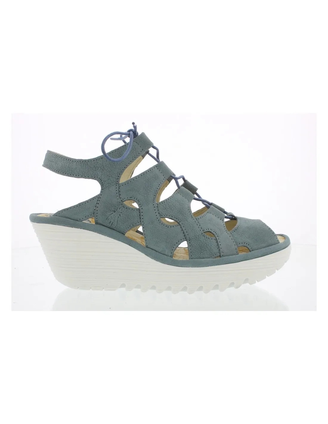 sandalia cuña YEXA916 serie Yellow_Fly London
