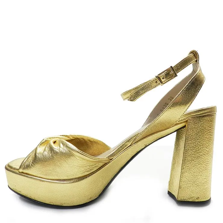 SANDALIA WONDERS I6130 ORO