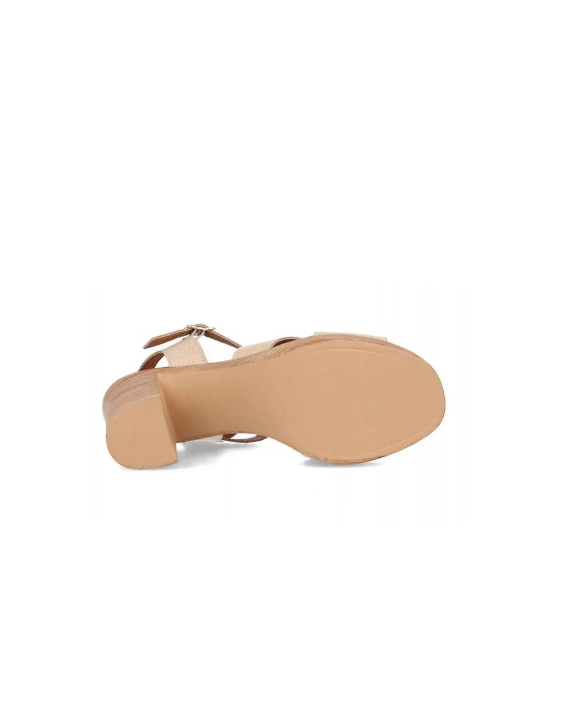 Sandalias Fiesta Tacón Piel