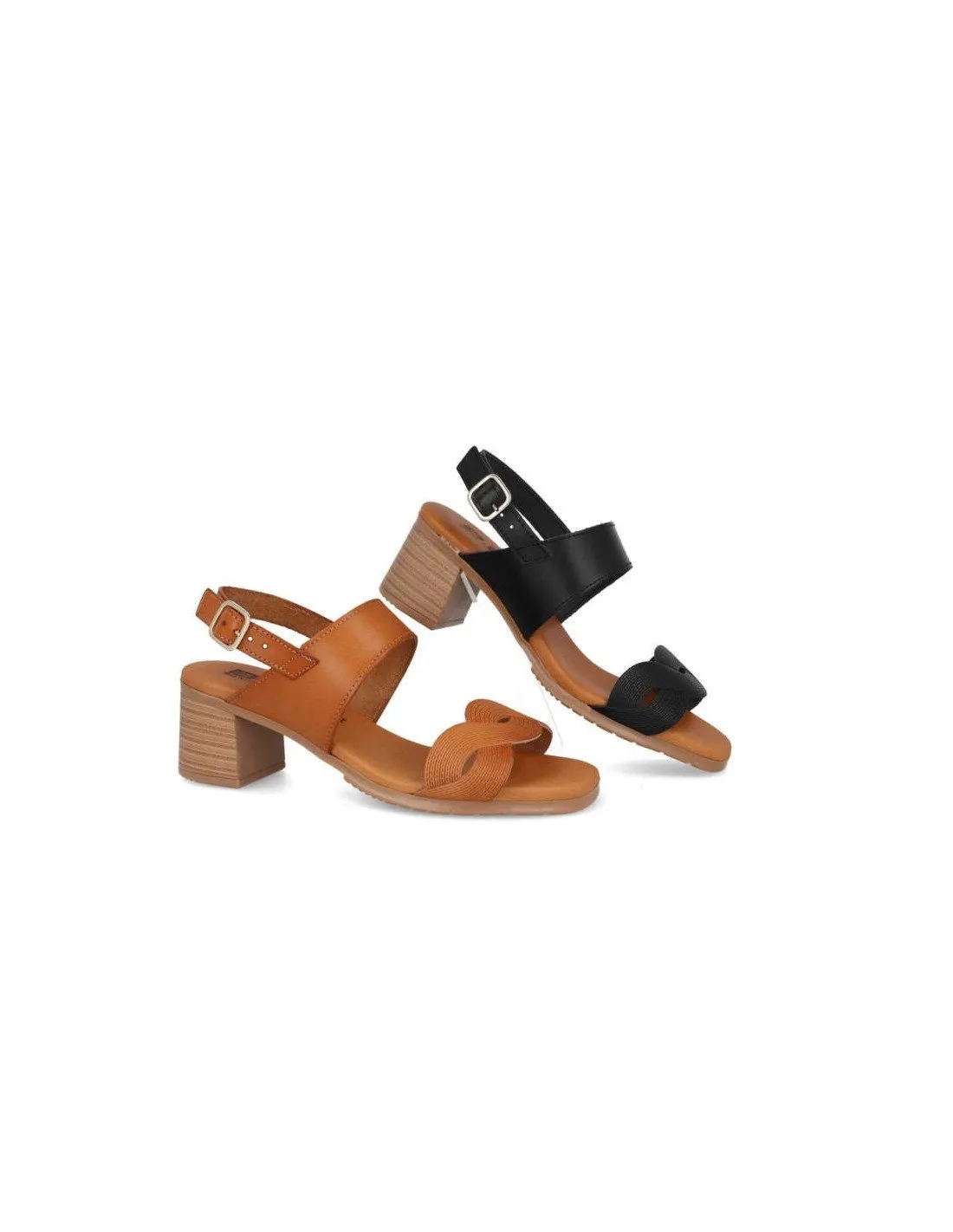 Sandalias tacón bajo cómodas