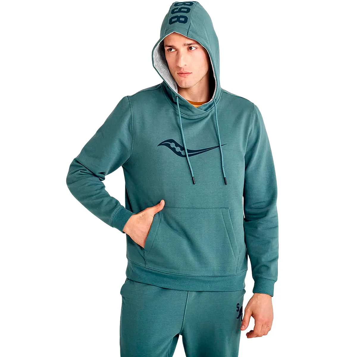 Saucony Buzo Hoodie Rested – Hombre – 29117354137