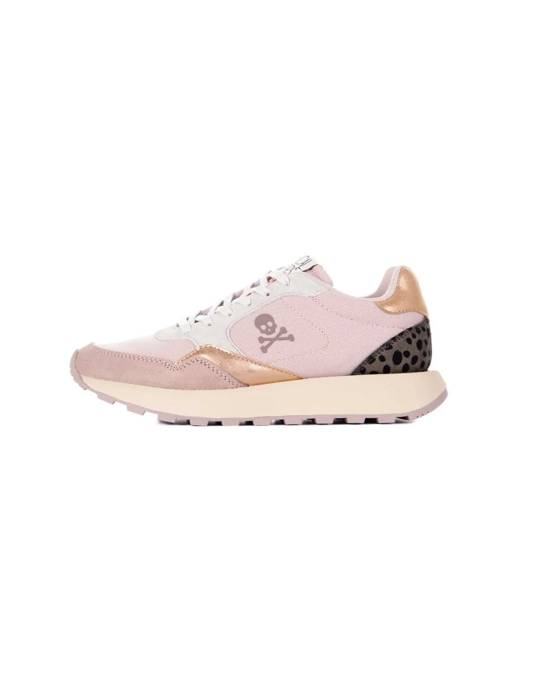 SCALPERS  ZAPATILLAS ROSAS GINA MUJER