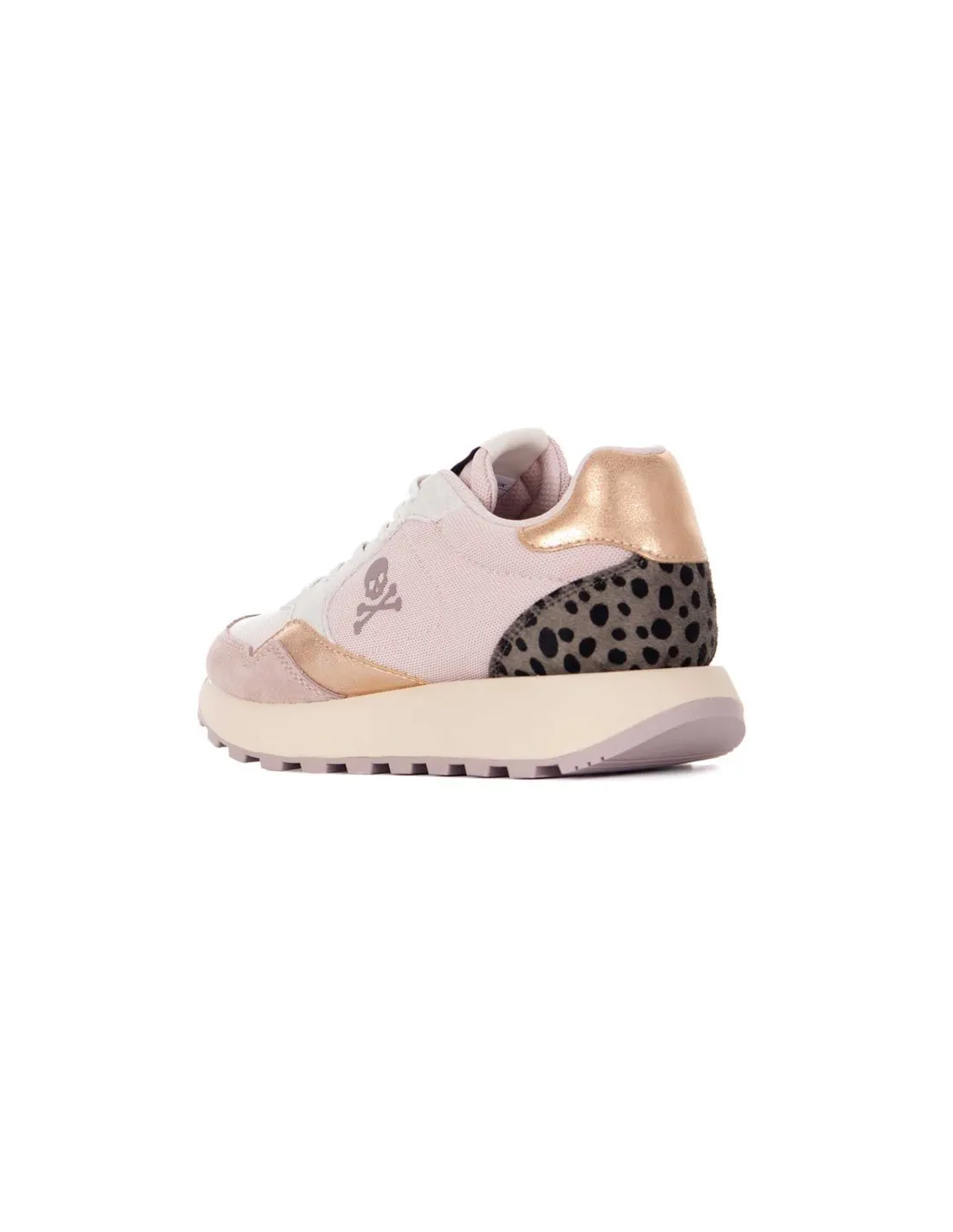 SCALPERS  ZAPATILLAS ROSAS GINA MUJER