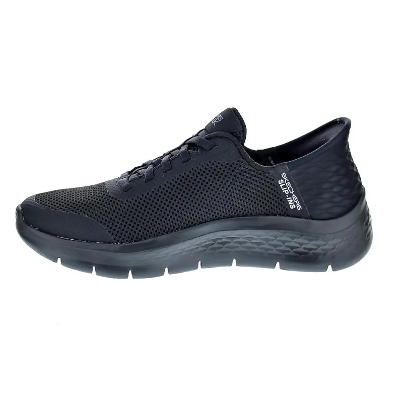 SKECHERS ZAPATILLAS MUJER SLIPINS GO WALK FLEX NEGRO