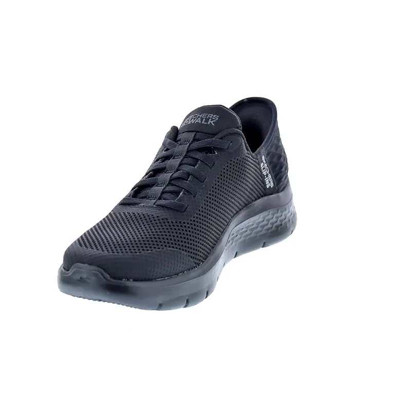 SKECHERS ZAPATILLAS MUJER SLIPINS GO WALK FLEX NEGRO