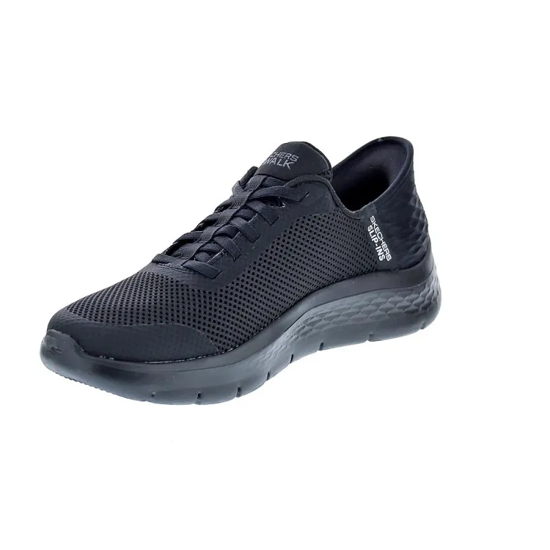 SKECHERS ZAPATILLAS MUJER SLIPINS GO WALK FLEX NEGRO