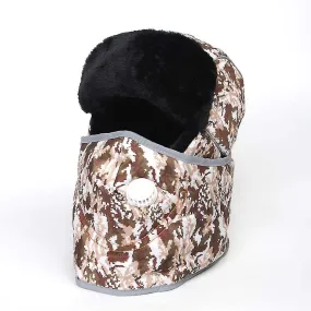 Sombrero de aviador de invierno para hombres Trampero de invierno Sombrero de soldado Ejército militar Ushanka Camuflaje Sombrer
