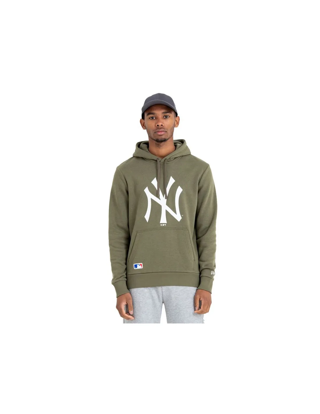 Sudadera New Era Logo Team NYY Green