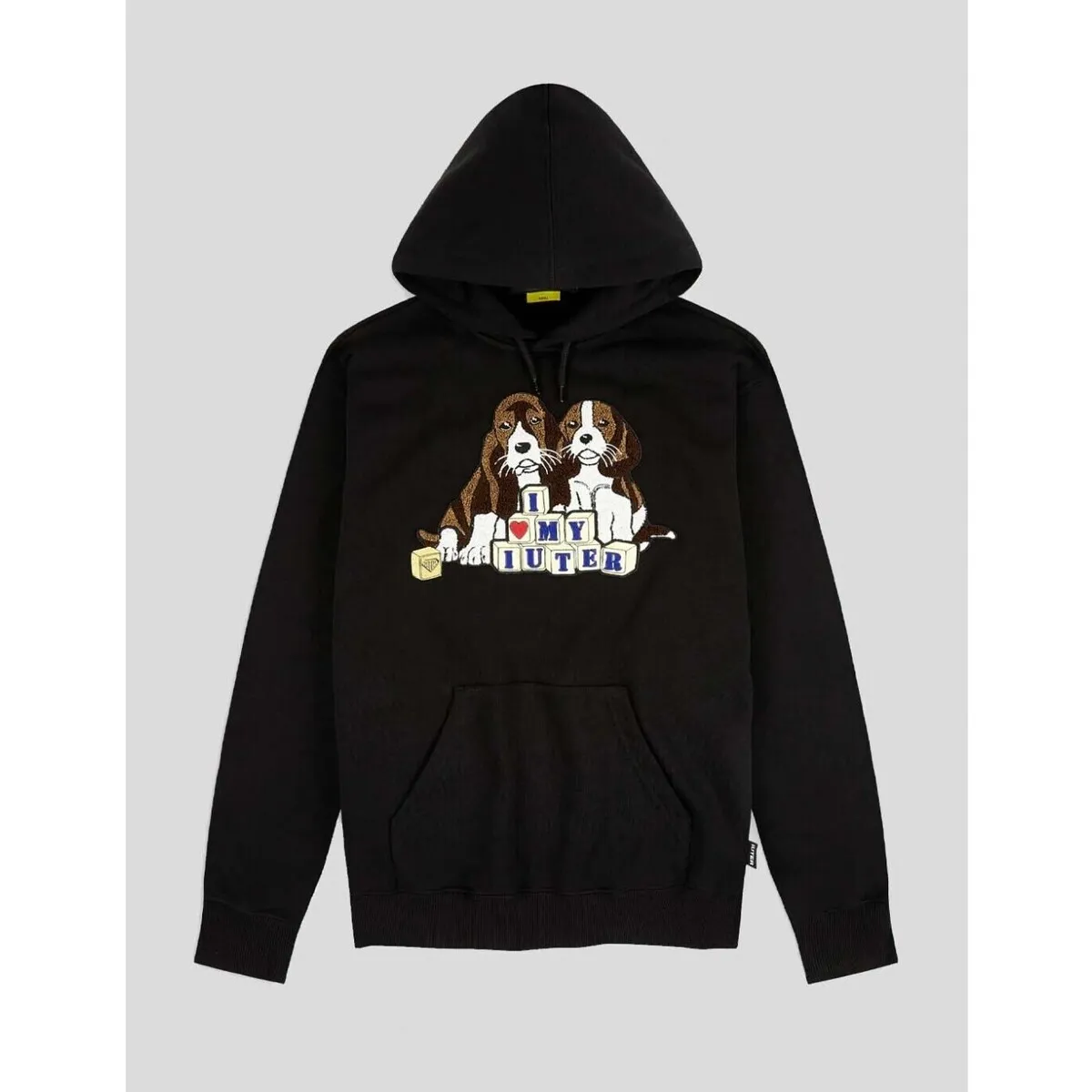 SUDADERA  PUPPIES HOODIE  BLACK