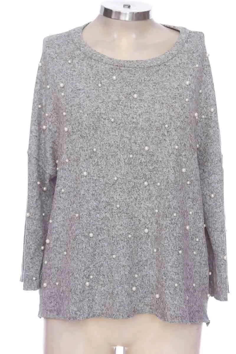 SWEATER COLOR GRIS  ZARA