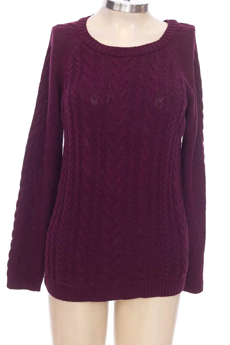 SWEATER COLOR MORADO  STRADIVARIUS