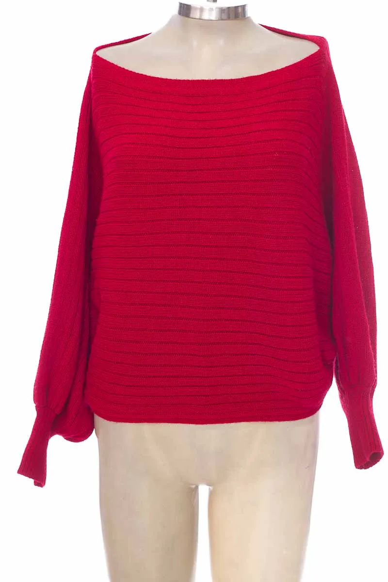 SWEATER COLOR ROJO  ALPACA