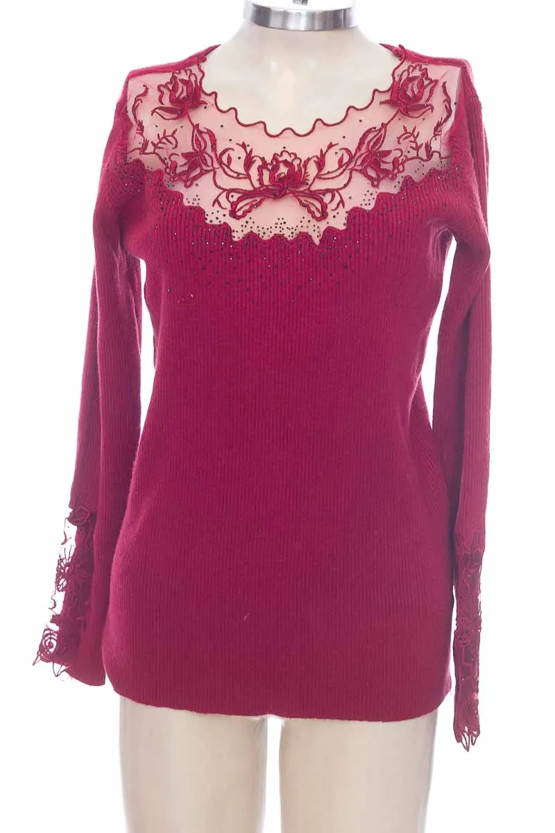 SWEATER COLOR VINOTINTO  OLIVER.O