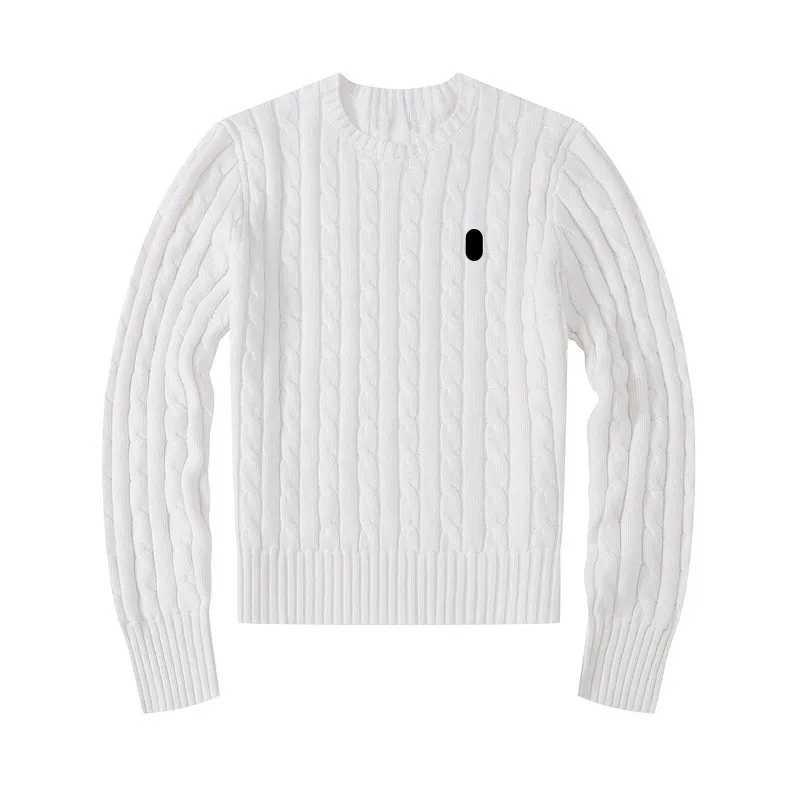 Sweater de diseñador Women Jumper Knit Sweater Cardigan Bordado Bordado Sweaters de tejido de otoño Algodón de invierno Cinco de