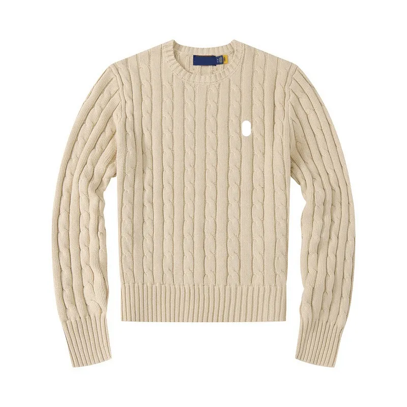 Sweater de diseñador Women Jumper Knit Sweater Cardigan Bordado Bordado Sweaters de tejido de otoño Algodón de invierno Cinco de