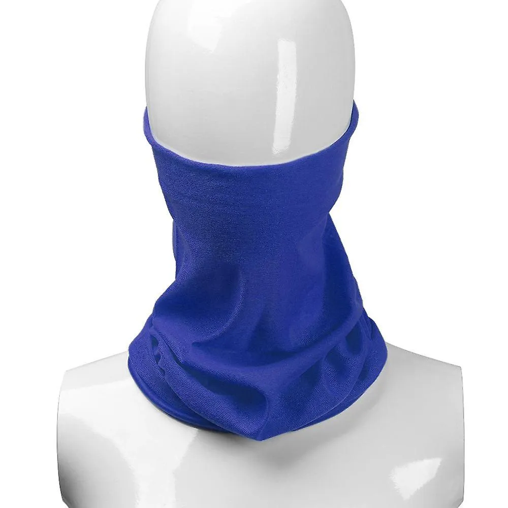 Sólido Ciclismo Bandana Alto Elástico Sin Pasamontañas Buff En el Cuello Pesca Pasamontañas Tubo Protector Facial Hombres Bufand