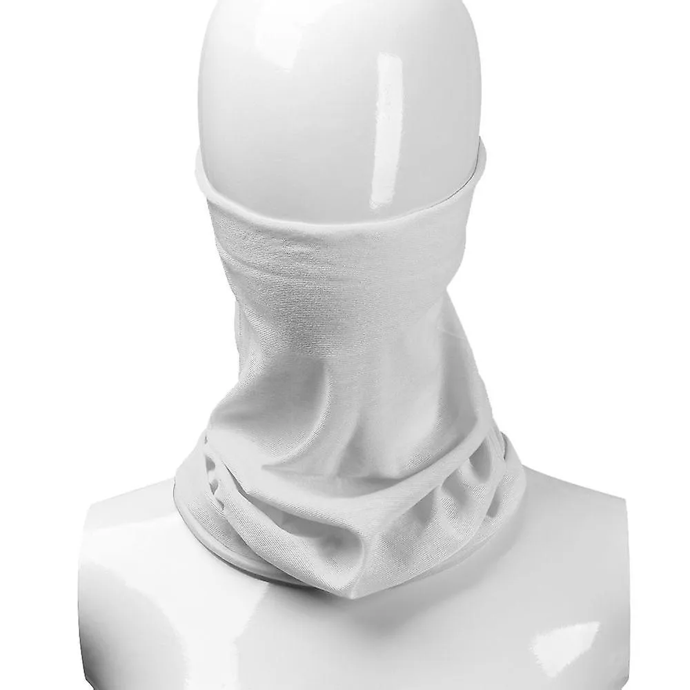 Sólido Ciclismo Bandana Alto Elástico Sin Pasamontañas Buff En el Cuello Pesca Pasamontañas Tubo Protector Facial Hombres Bufand