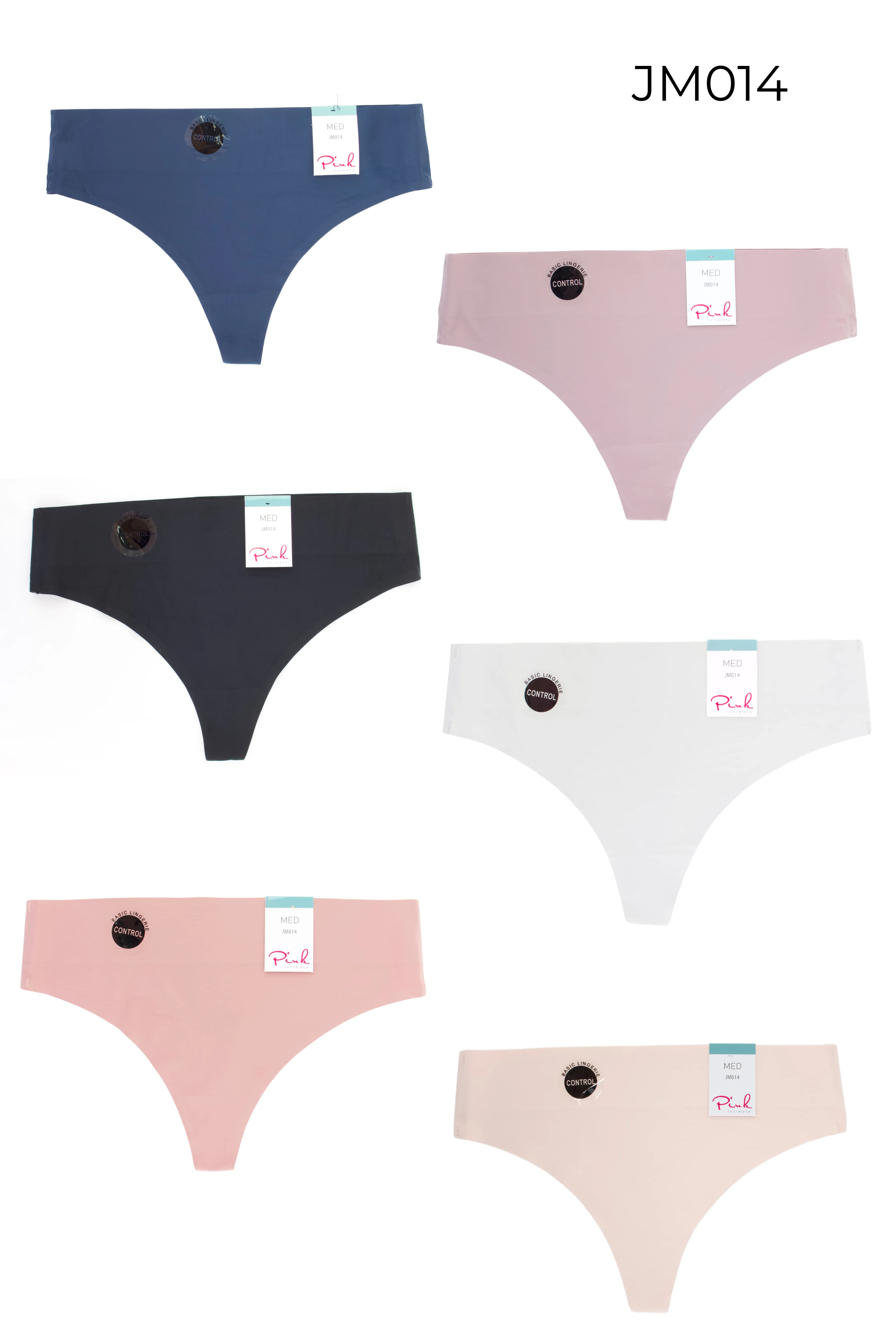 TANGA CONTROL SIN COSTURA COLORES JM014