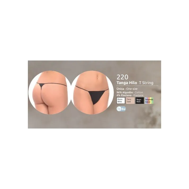 Tanga Hilo Algodón Naiara 220
