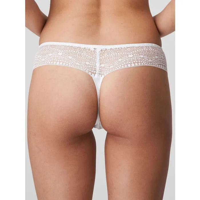 TANGA PRIMADONNA EPIRUS HOTPANTS 0641970BLANCO