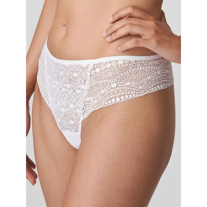 TANGA PRIMADONNA EPIRUS HOTPANTS 0641970BLANCO