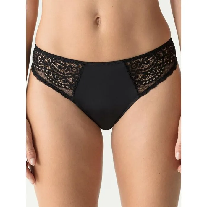 Tanga PrimaDonna Twist I Do 0641600 NEGRO