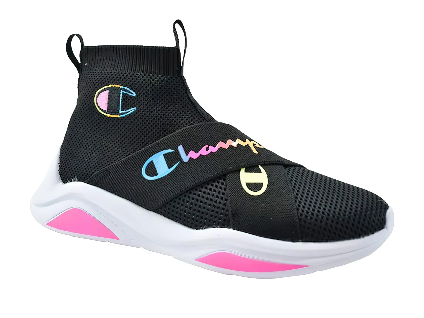 Tenis Champion Legend Negro Para Niña