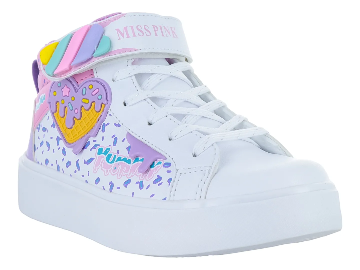 Tenis Clasben Golosi Landia Blanco Para Niña