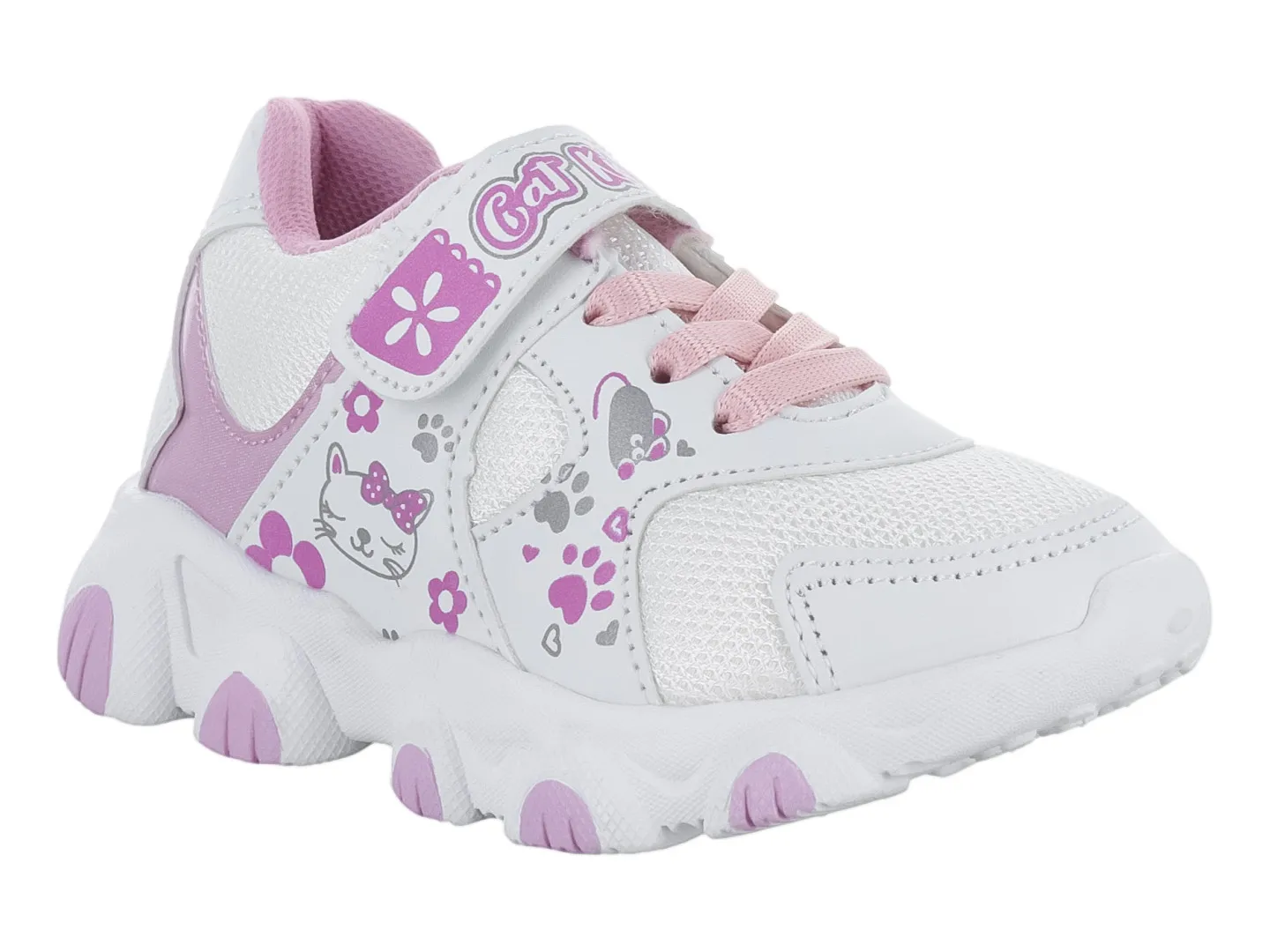 Tenis Overlofd Kat Blanco Para Niña