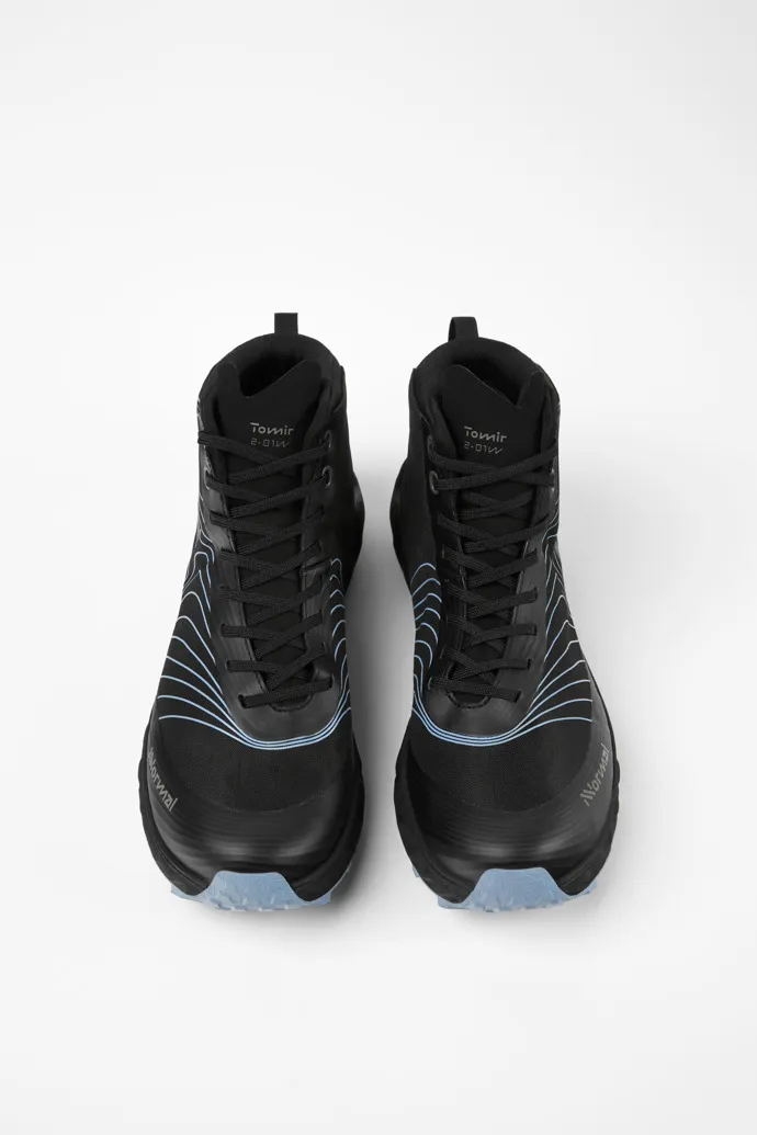 Tomir Boot Waterproof Botas de montaña impermeables negras para mujer