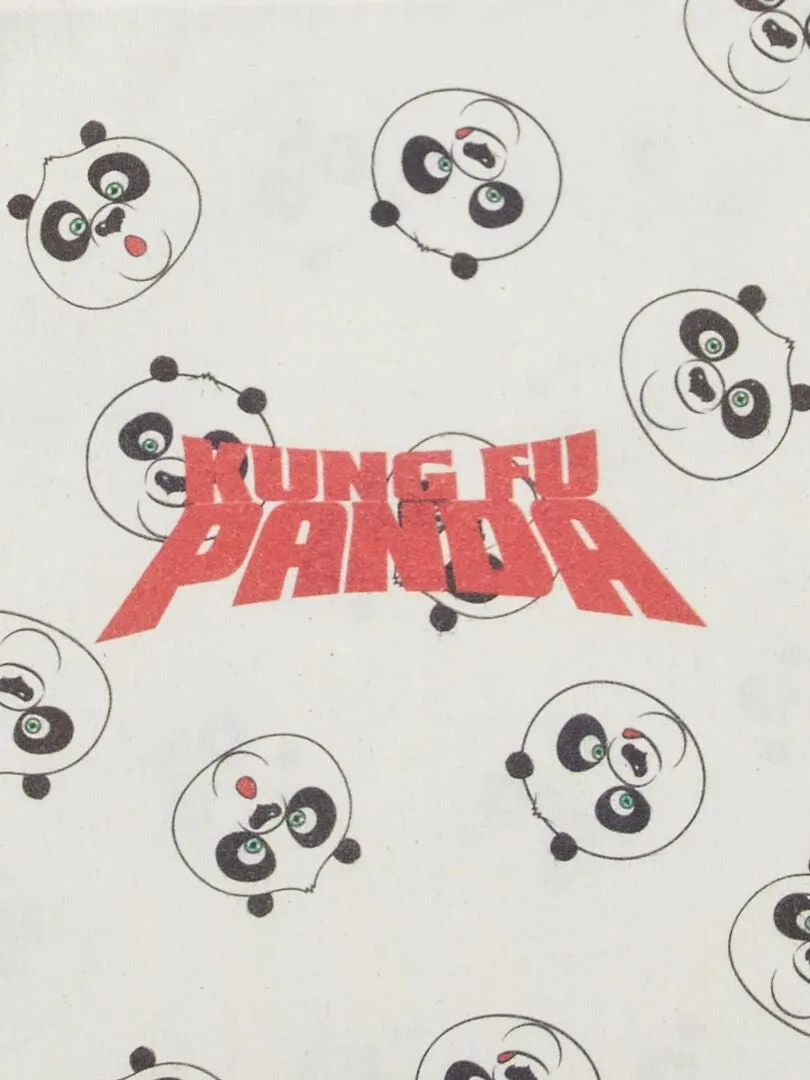 TOTE BAG 'KUNG FU PANDA'  BEIGE