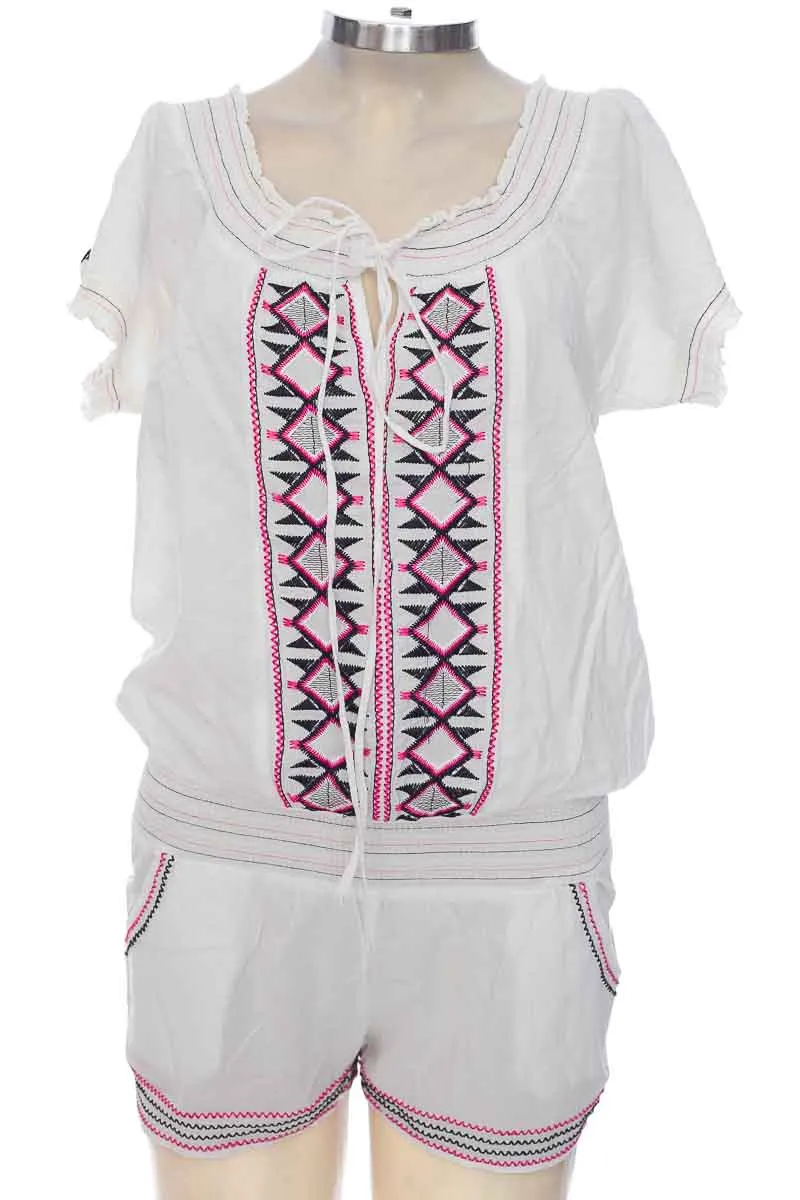 VESTIDO / ENTERIZO COLOR BLANCO  SOLARIS