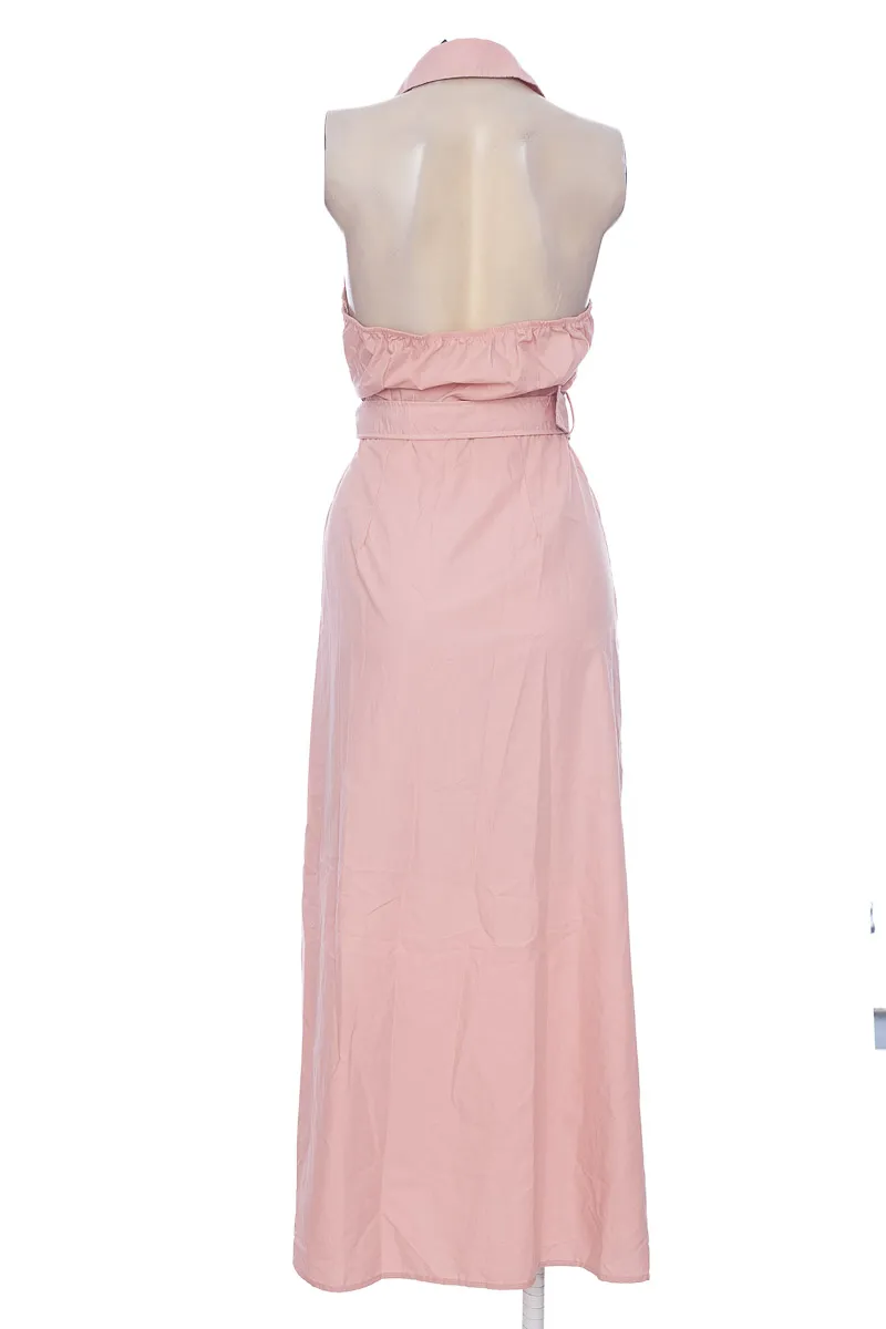 VESTIDO / ENTERIZO COLOR ROSADO  FOLLOW ME 