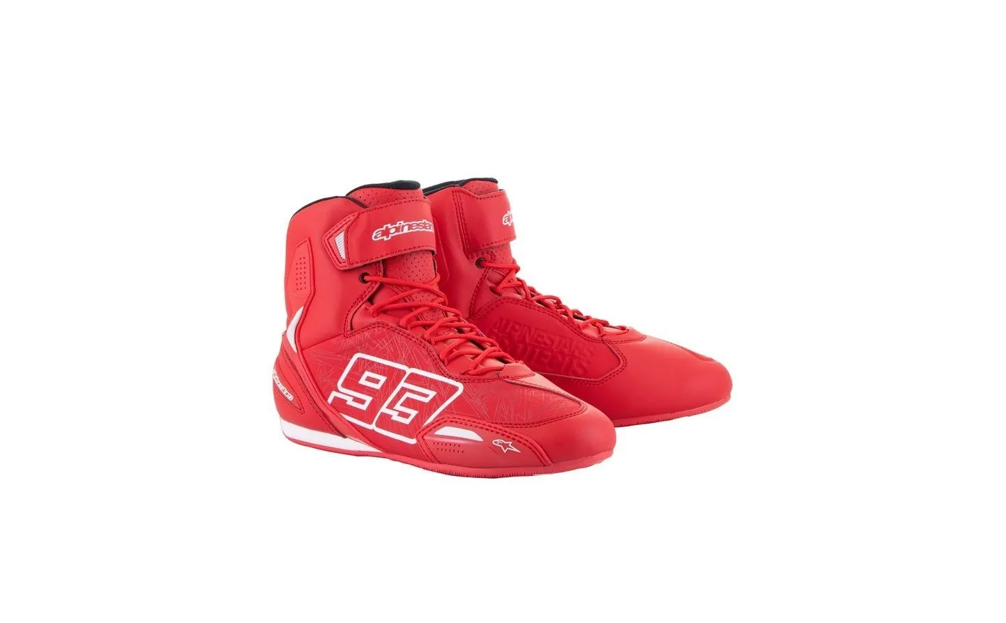 ZAPATILLAS ALPINESTARS AUSTIN MM93 ROJO BLANCO |25109193012|