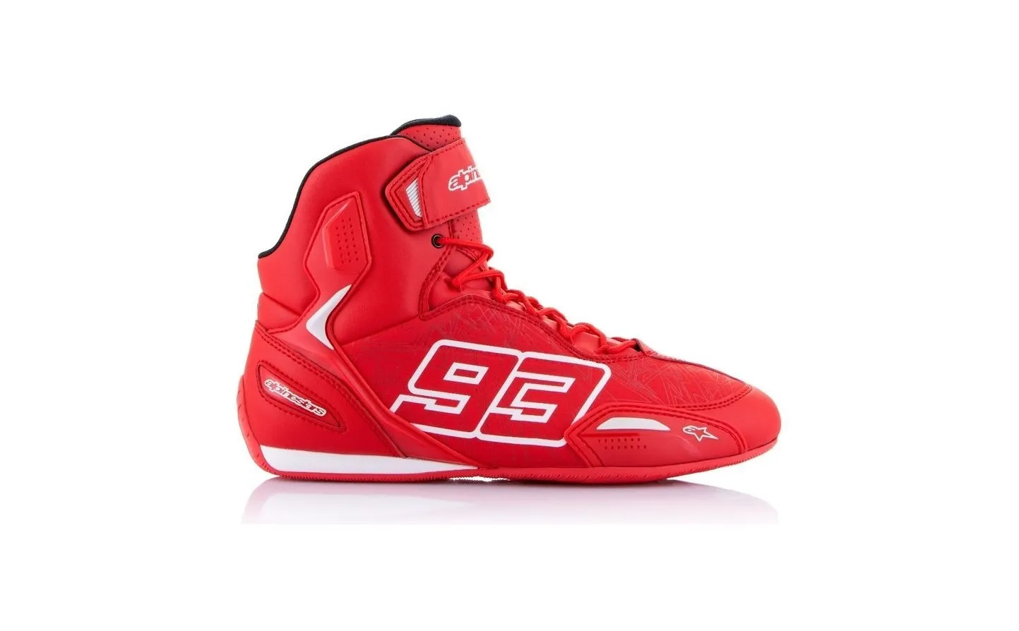 ZAPATILLAS ALPINESTARS AUSTIN MM93 ROJO BLANCO |25109193012|