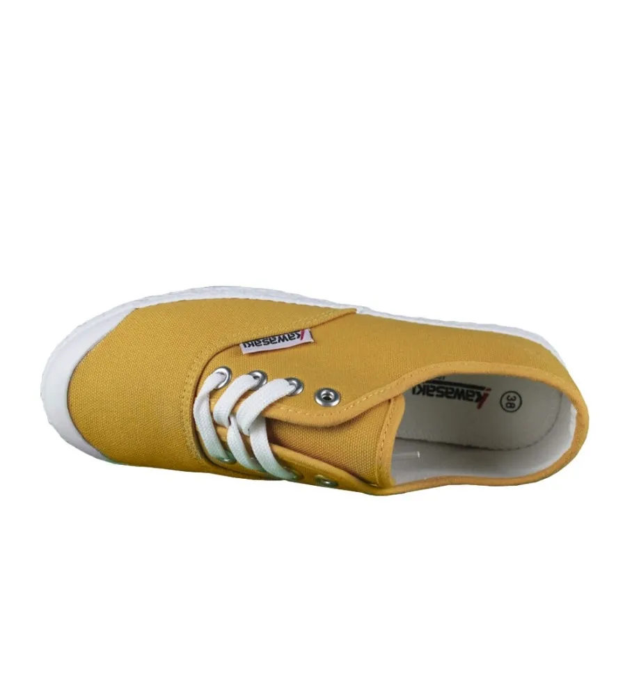 Zapatillas Base amarillo