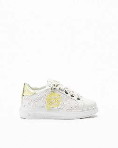 Zapatillas blancas Karl Lagerfeld Kapri NFT Plexi Pendant Blanco