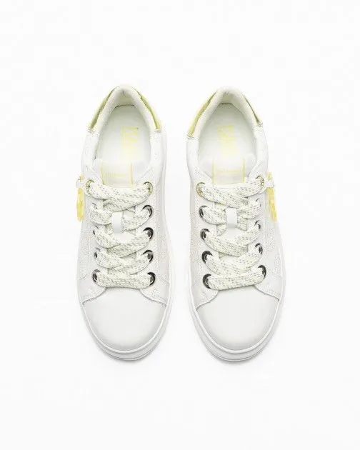 Zapatillas blancas Karl Lagerfeld Kapri NFT Plexi Pendant Blanco