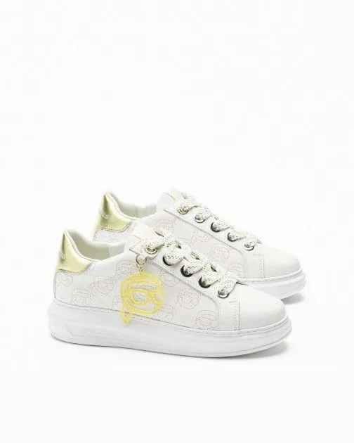 Zapatillas blancas Karl Lagerfeld Kapri NFT Plexi Pendant Blanco