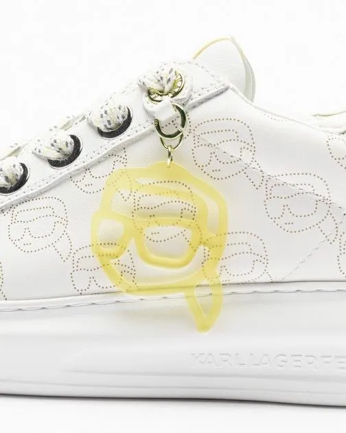 Zapatillas blancas Karl Lagerfeld Kapri NFT Plexi Pendant Blanco