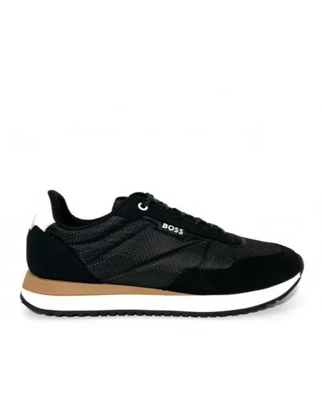 ZAPATILLAS BOSS NEGRAS Y BLANCAS  ECOOL