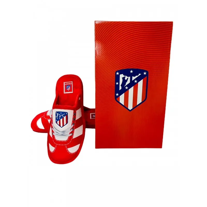 Zapatillas Casa ATLÉTICO MADRID Oficiales Cordones