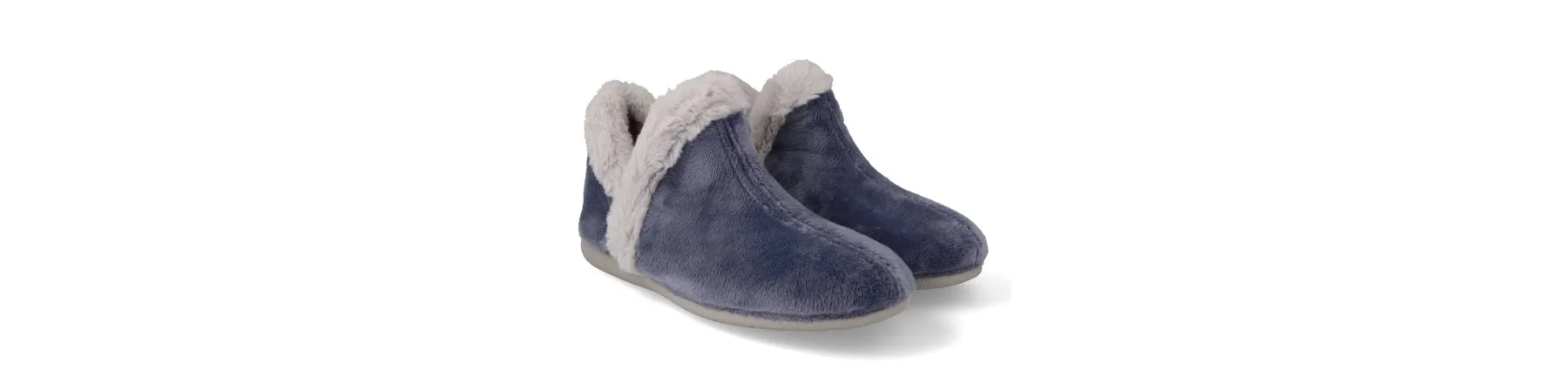 ZAPATILLAS CASA CALENTITAS MUJER MOD. PONIA AZUL