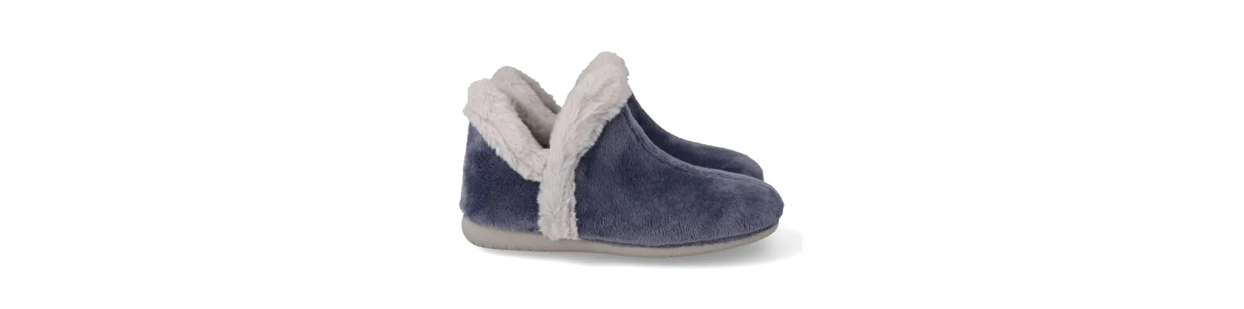 ZAPATILLAS CASA CALENTITAS MUJER MOD. PONIA AZUL