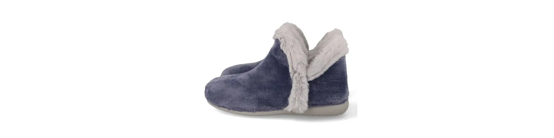 ZAPATILLAS CASA CALENTITAS MUJER MOD. PONIA AZUL