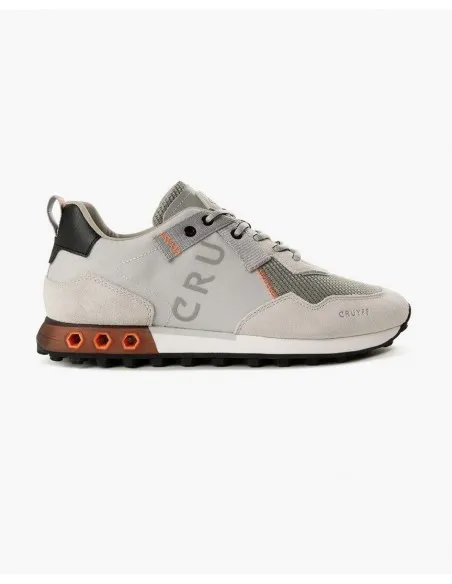 ZAPATILLAS CRUYFF GRISES Y NARANJAS  ECOOL