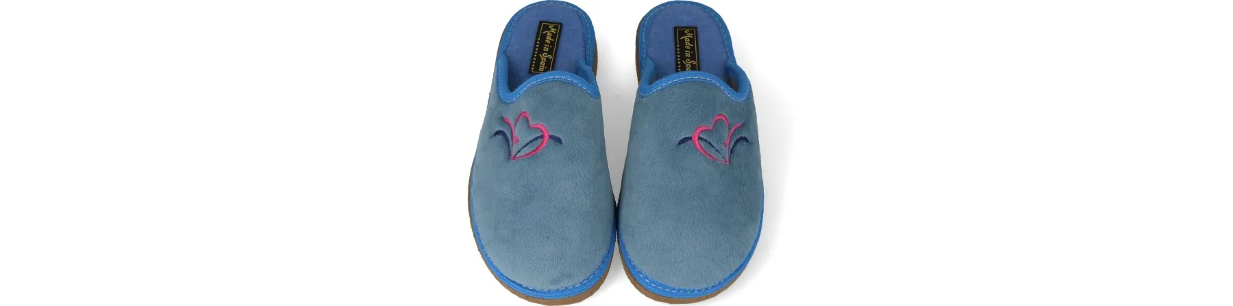 ZAPATILLAS DE CASA ABIERTA MUJER MOD. CORAZONLINE
