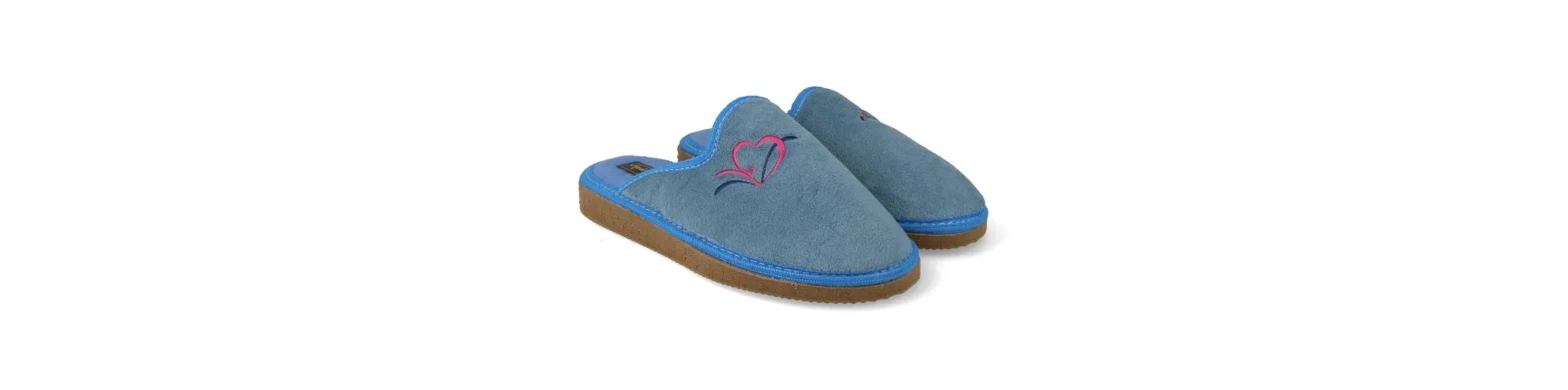 ZAPATILLAS DE CASA ABIERTA MUJER MOD. CORAZONLINE