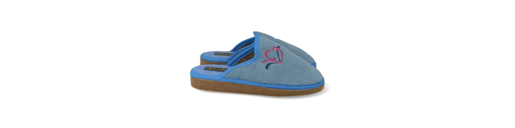 ZAPATILLAS DE CASA ABIERTA MUJER MOD. CORAZONLINE