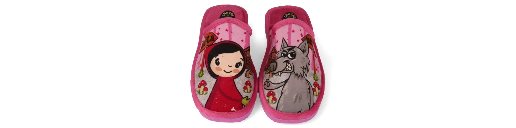 ZAPATILLAS DE CASA NIÑA MOD. CAPERUCITA